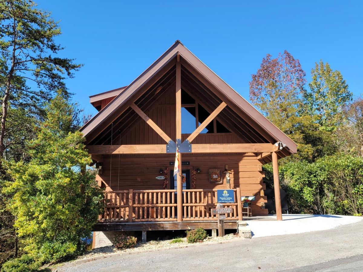 Peaceful Setting Cabin Villa Pigeon Forge Dış mekan fotoğraf